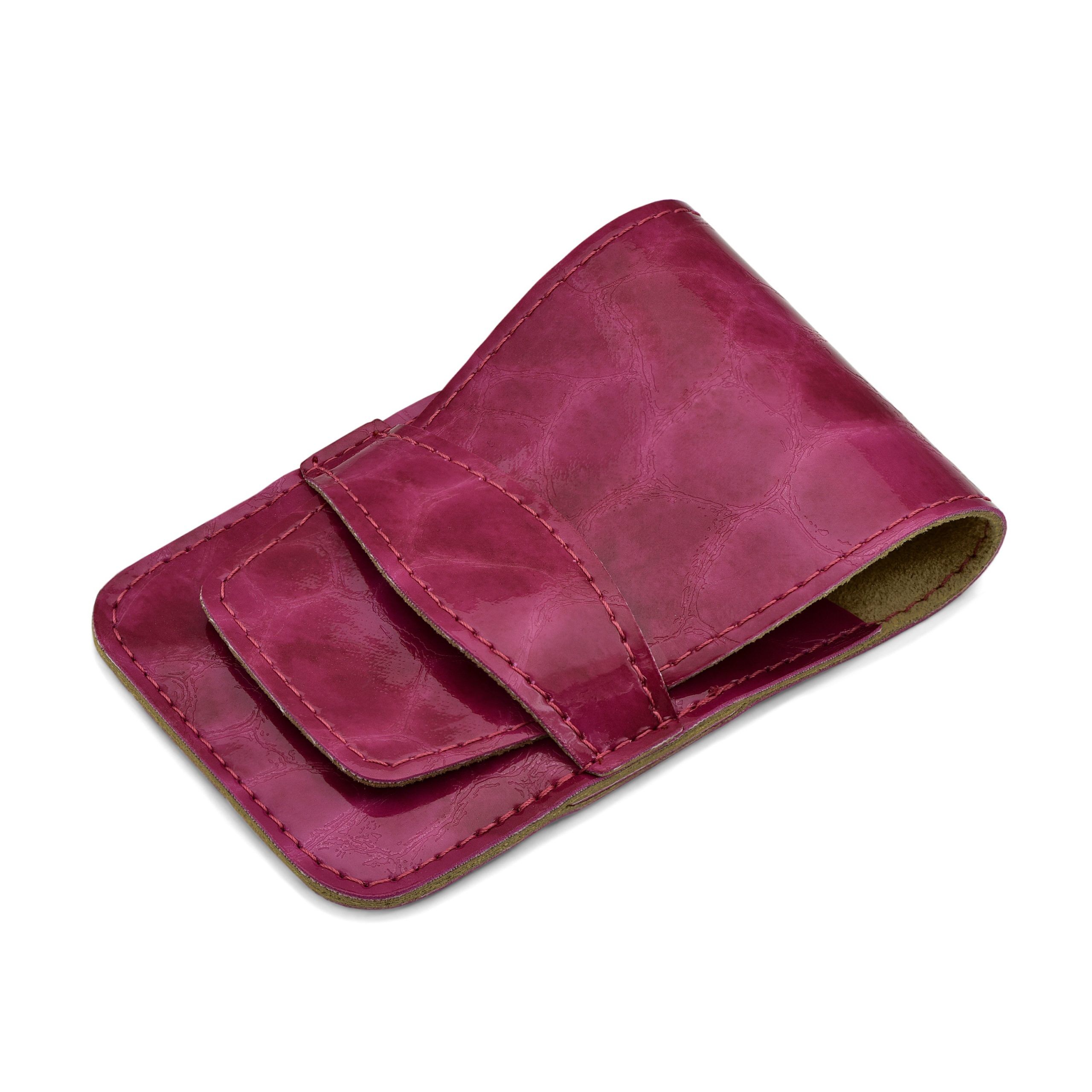 Mont Bleu 5-piece Manicure Set in Vegan Faux Leather Case, Fuchsia Mont Bleu 5-piece Manicure Set in Vegan Faux Leather Case, Fuchsia