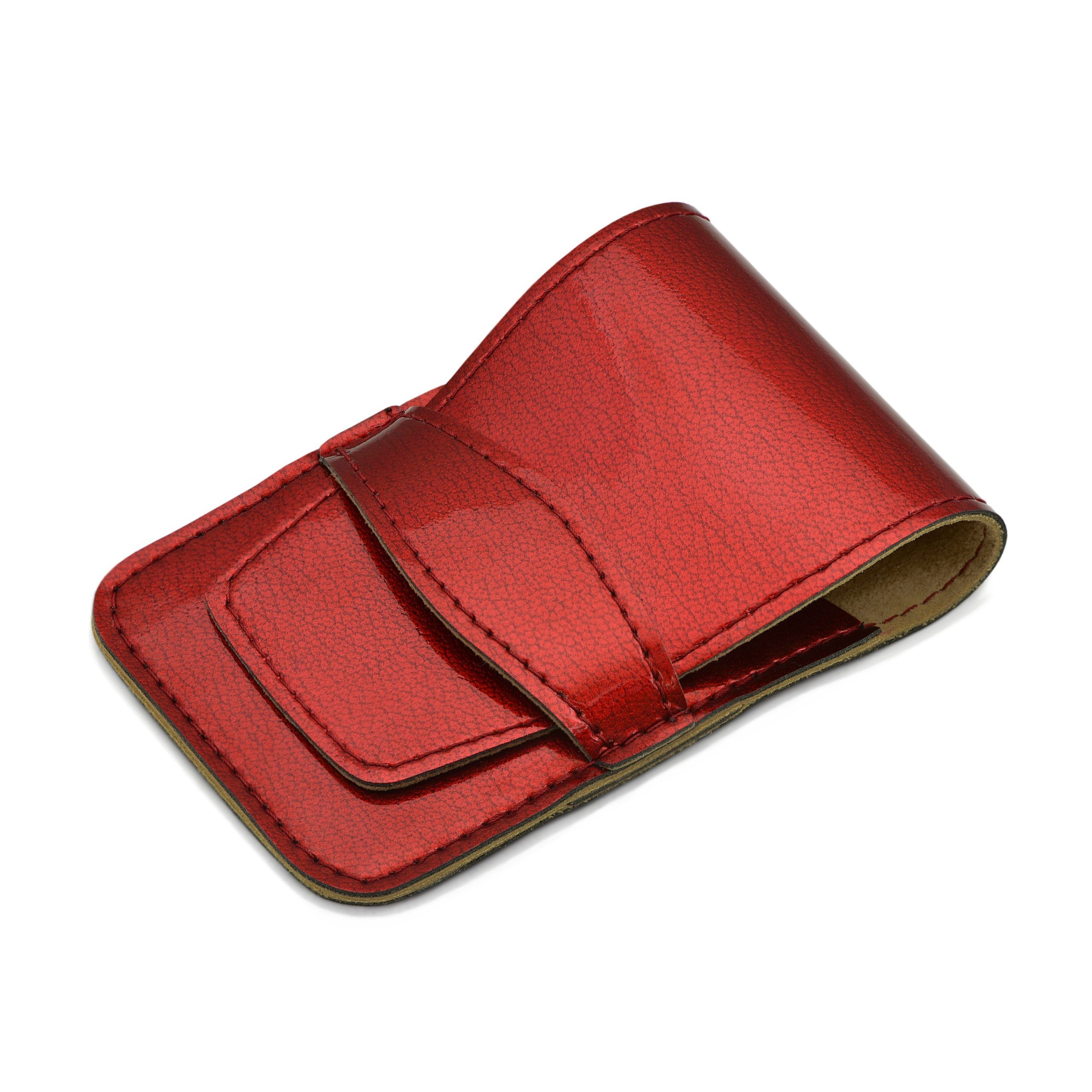 Mont Bleu 5-piece Manicure Set in Vegan Faux Leather Case, Red Mont Bleu 5-piece Manicure Set in Vegan Faux Leather Case, Red