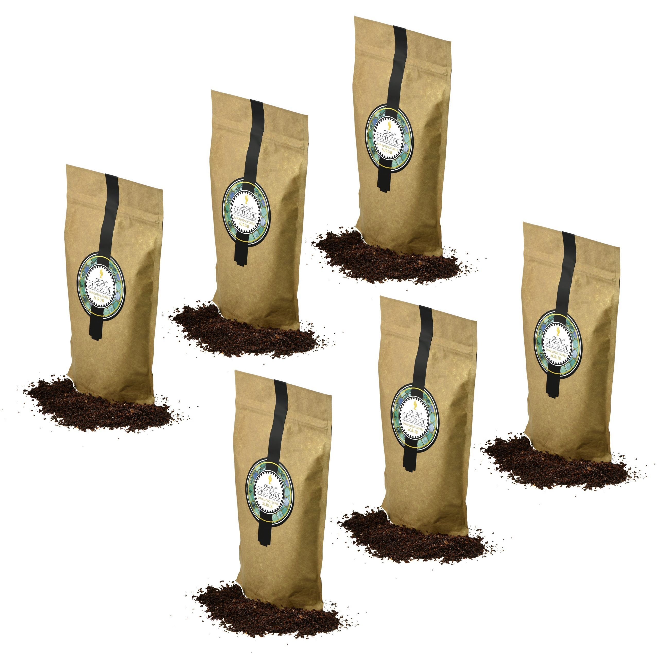 Oli-Oly Kawowy Peeling Złuszczający z Olejem Kaktusowym, 150g