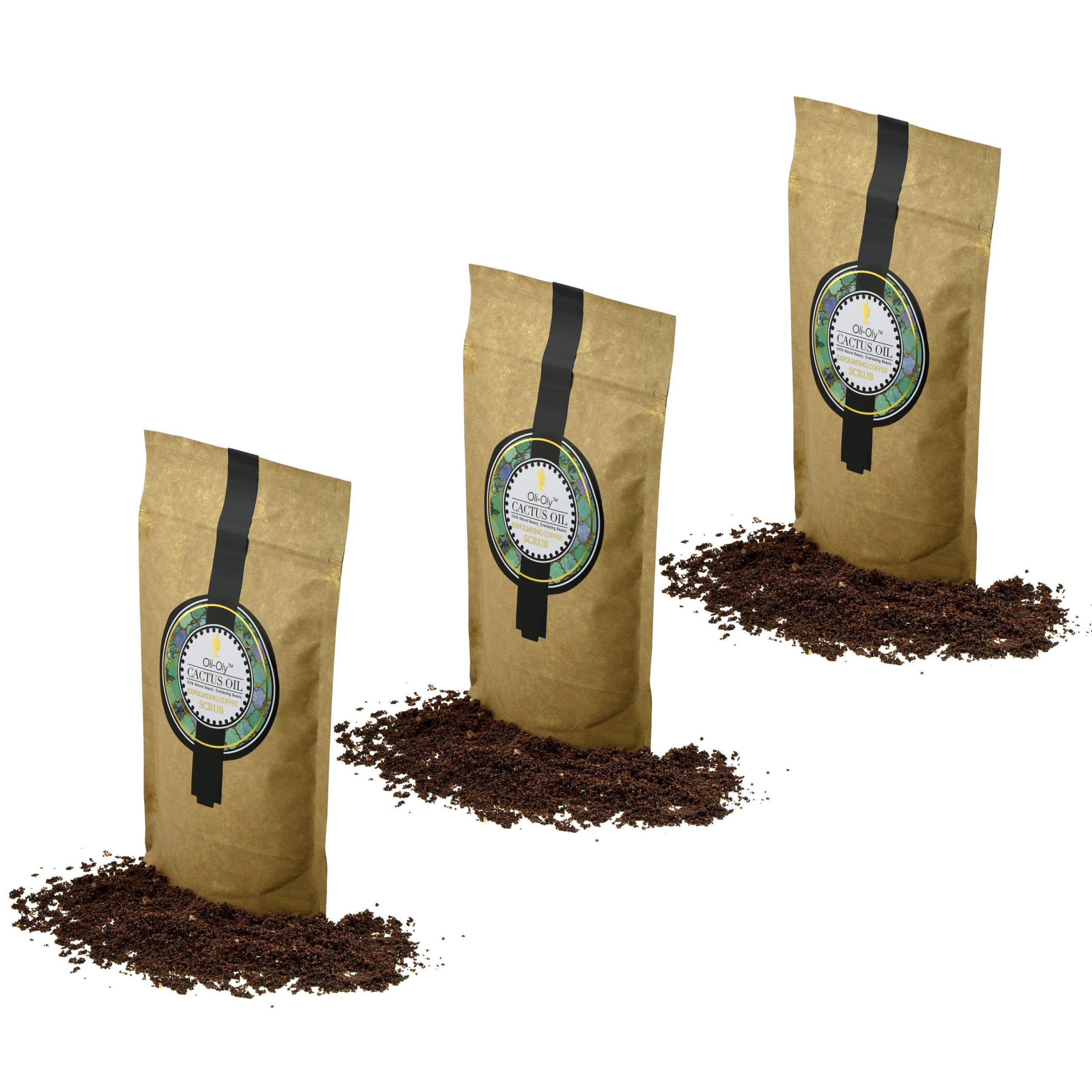 Oli-Oly Kawowy Peeling Złuszczający z Olejem Kaktusowym, 80g