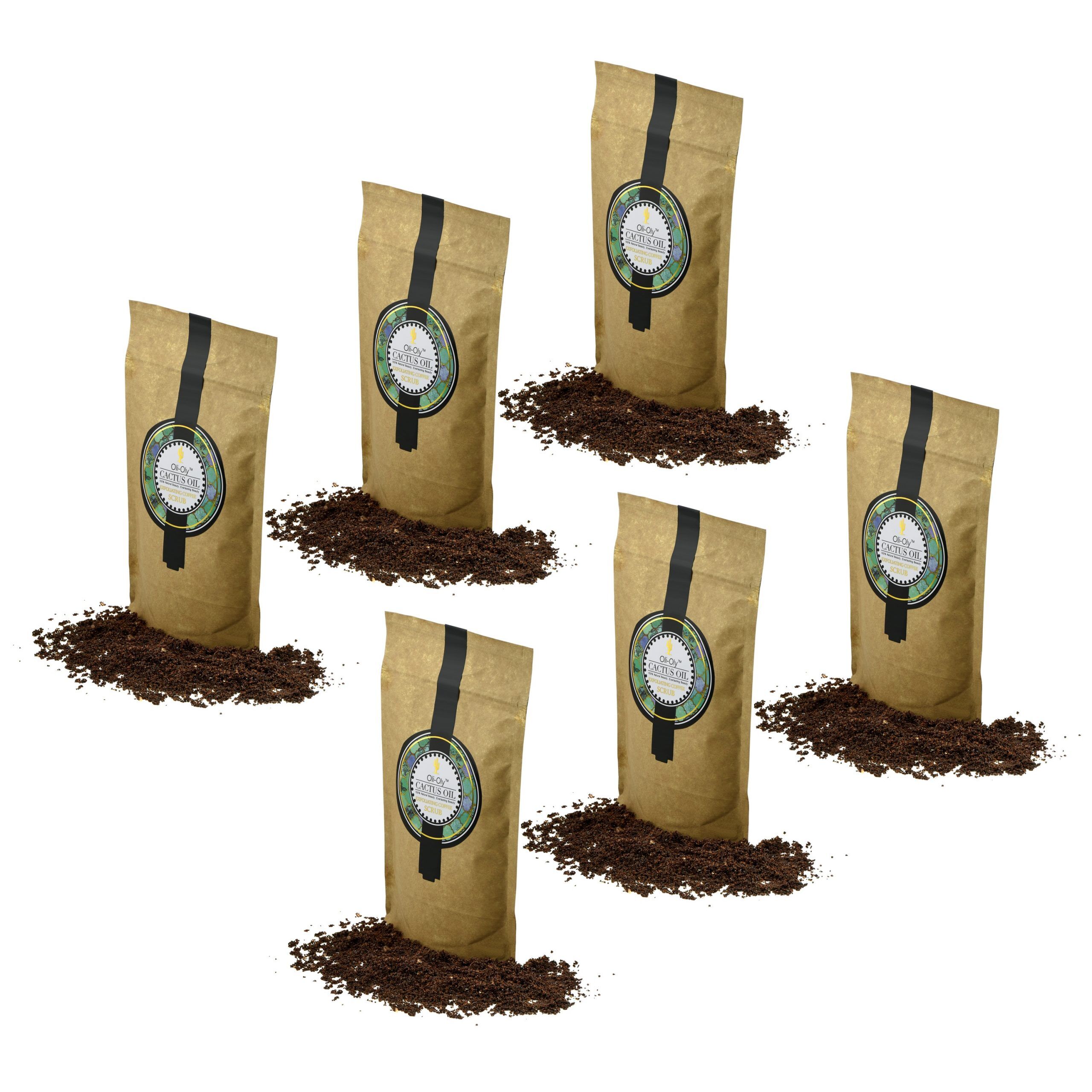 Oli-Oly Kawowy Peeling Złuszczający z Olejem Kaktusowym, 80g