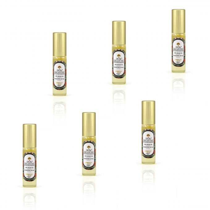 Oli-Oly Hydrating Lip Oil with 99% Argan Oil, 5 ml, Sweet Scent