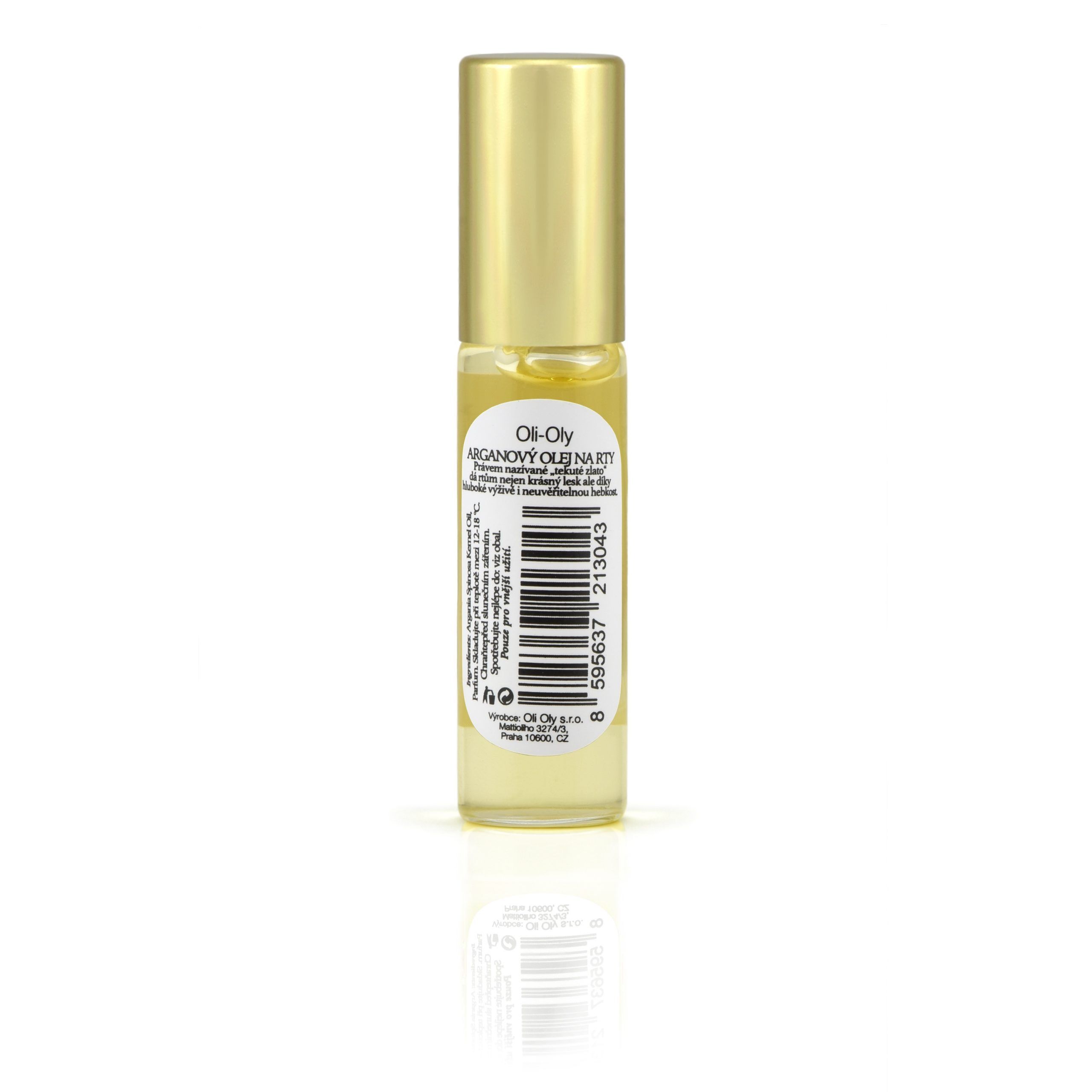 Oli-Oly Hydrating Lip Oil with 99% Argan Oil, 5 ml, Sweet Scent