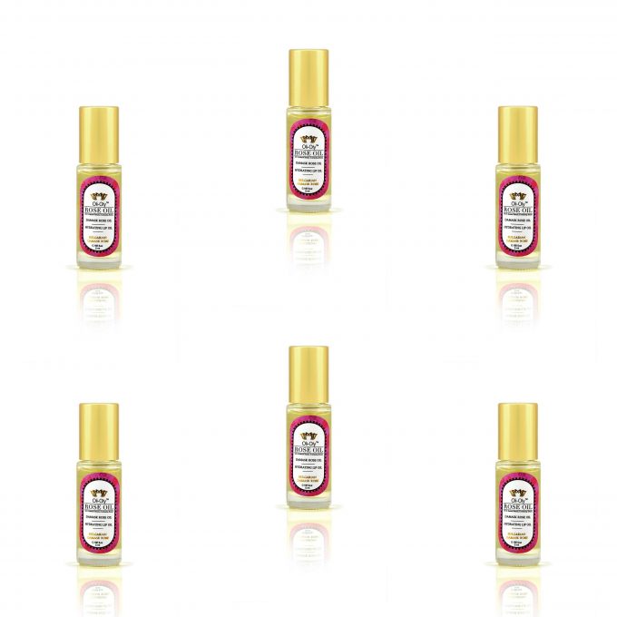 Oli-Oly Hydrating Lip Oil with Rose Oil, 5 ml, Sweet Scent