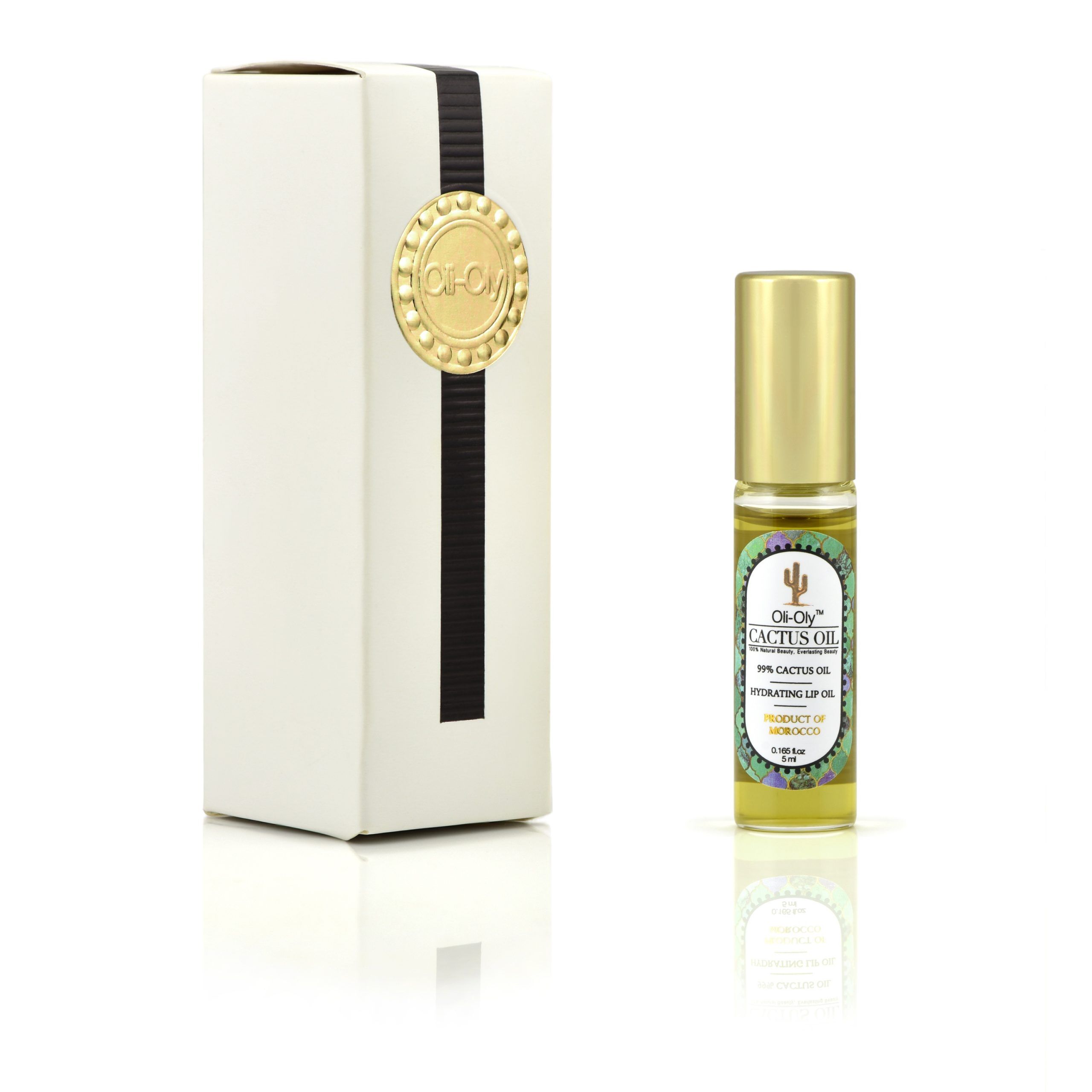 Oli-Oly Hydrating Lip Oil with 99% Cactus Oil, 5 ml