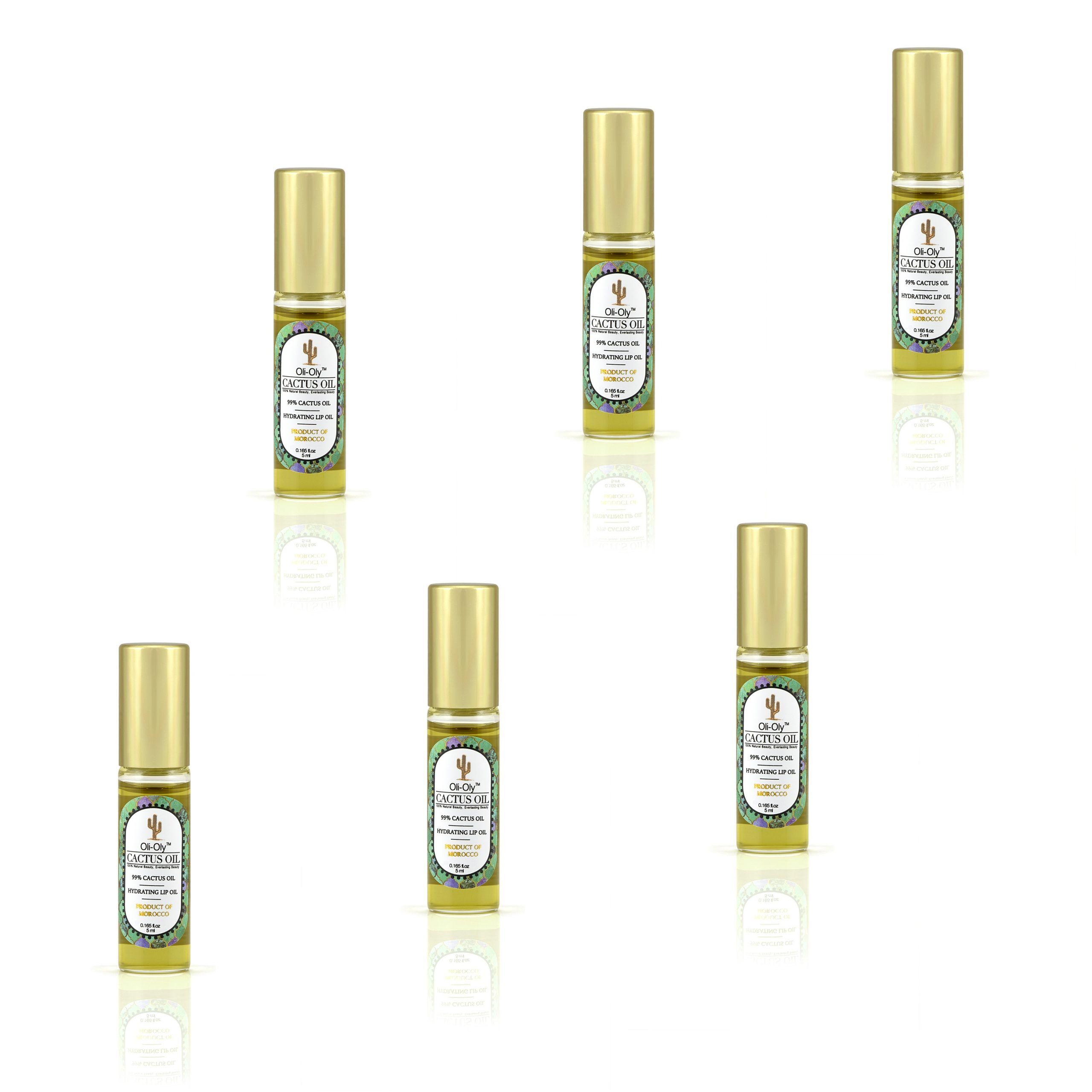 Oli-Oly Hydrating Lip Oil with 99% Cactus Oil, 5 ml