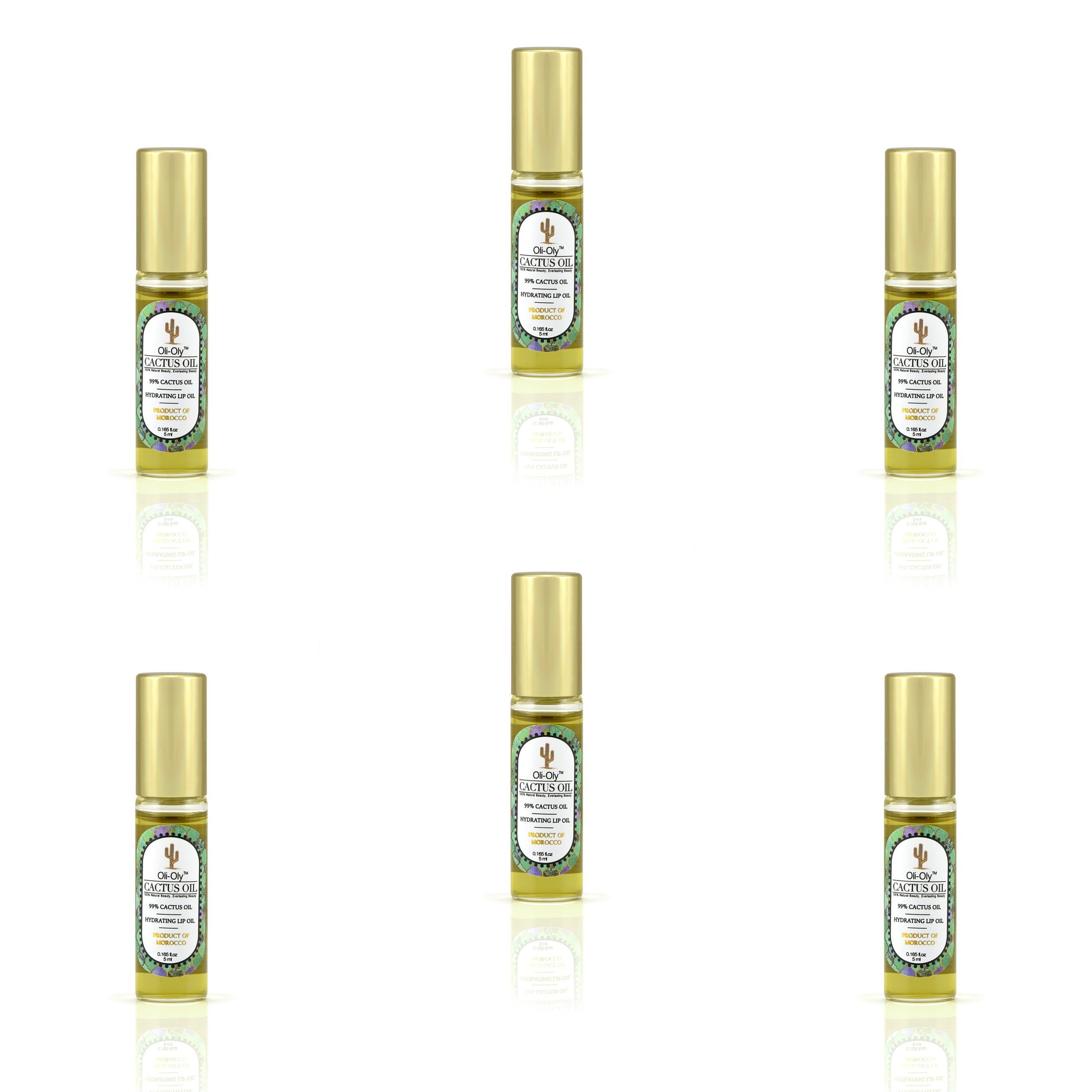 Oli-Oly Hydrating Lip Oil with 99% Cactus Oil, 5 ml