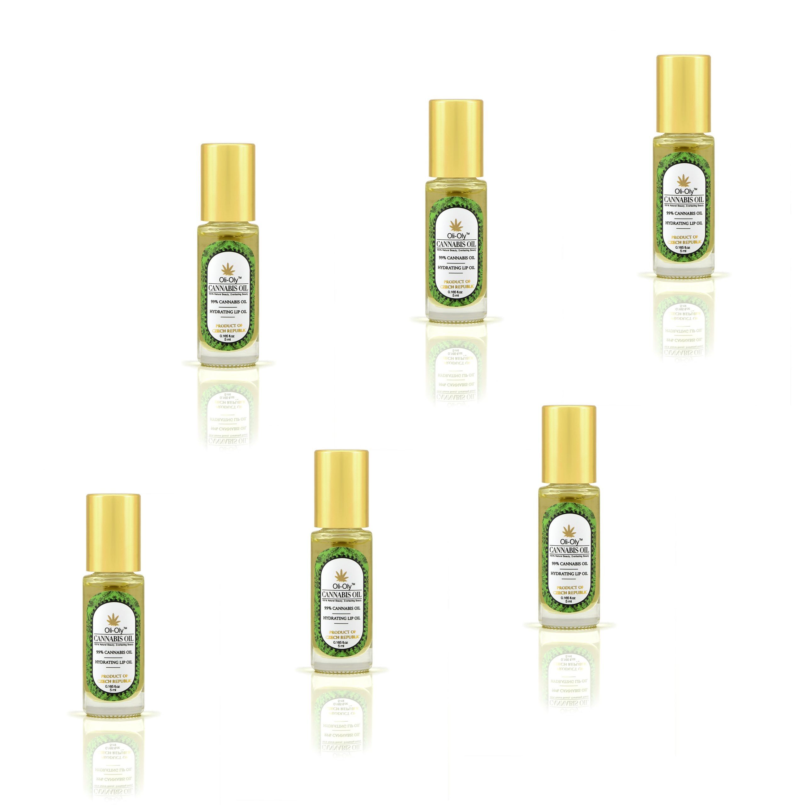 Oli-Oly Hydrating Lip Oil with 99% Cannabis Oil, 5 ml