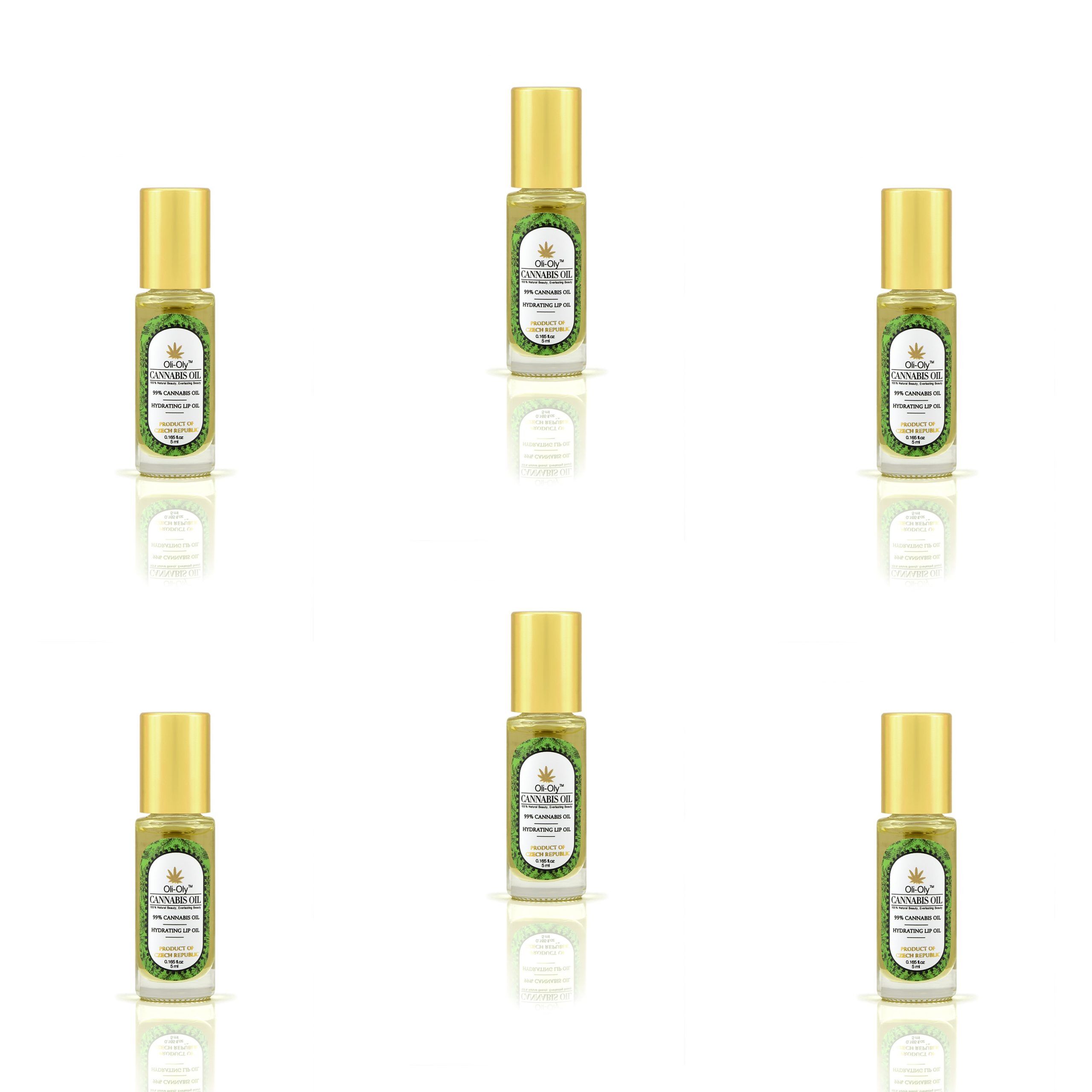 Oli-Oly Hydrating Lip Oil with 99% Cannabis Oil, 5 ml