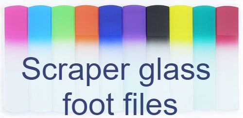 Glass foot files - Mont Bleu