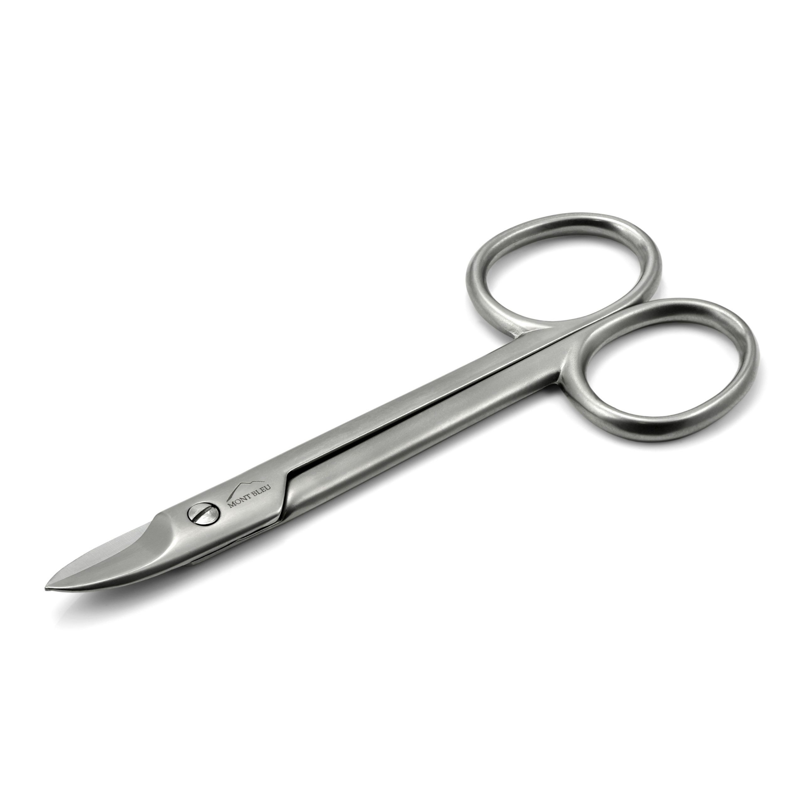 Mont Bleu Foot Nail Scissors, Carbon Steel, made in Italy
