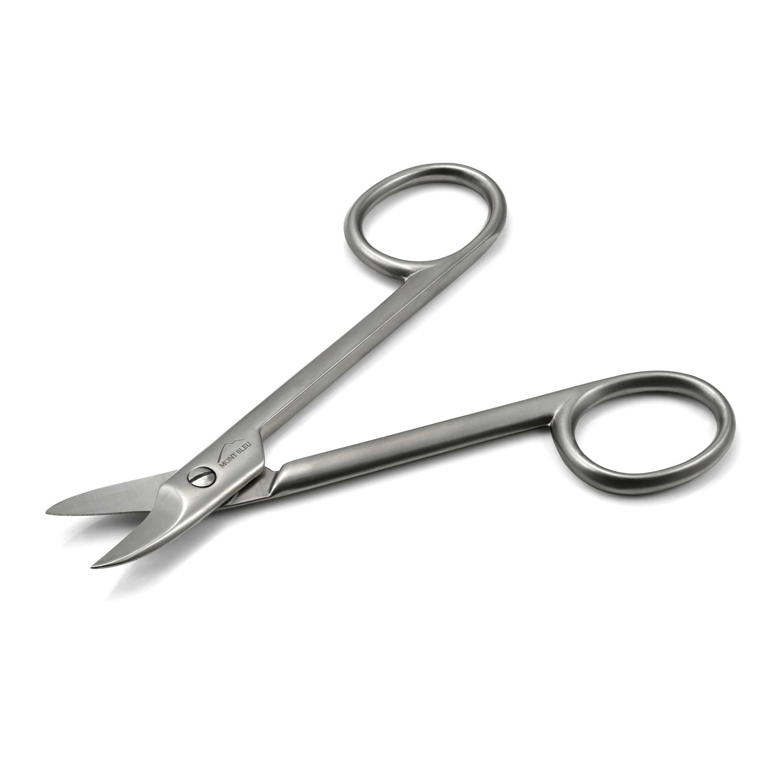 Mont Bleu Foot Nail Scissors, Carbon Steel, made in Italy