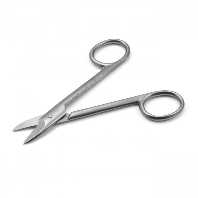 Mont Bleu Foot Nail Scissors, Carbon Steel, made in Italy
