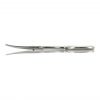 Mont Bleu Ear & Nose Hair Curved Scissors, Carbon Steel, made in Italy