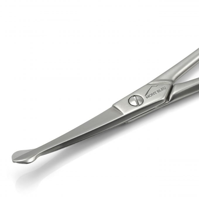  Stainless Steel First Quality Curved Nail Scissors in Matte  Finish. Made by Malteser in Germany by Malteser : Beauty & Personal Care