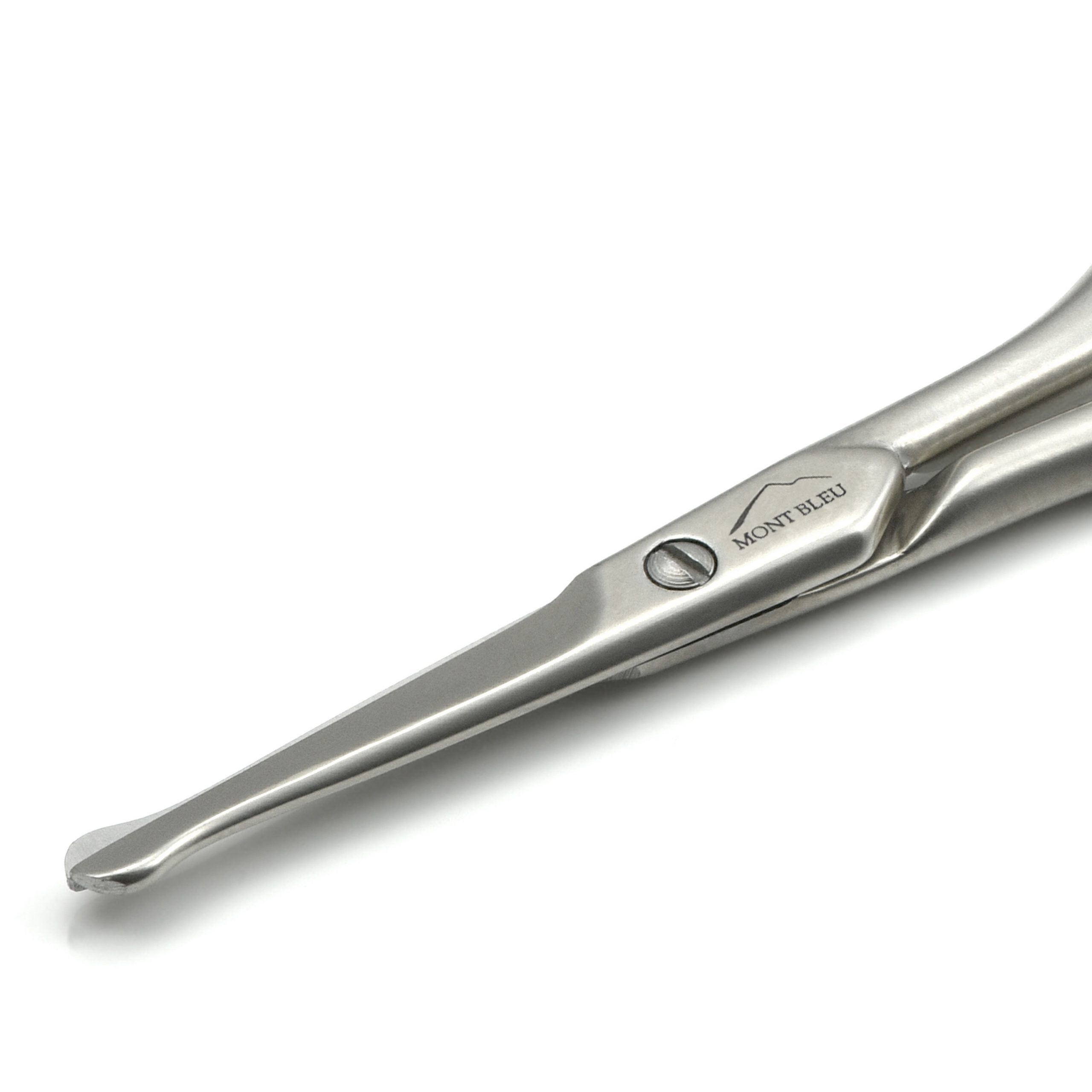 Mont Bleu Ear & Nose Hair Scissors, Carbon Steel, made in Italy Mont Bleu Ear & Nose Hair Scissors, Carbon Steel, made in Italy