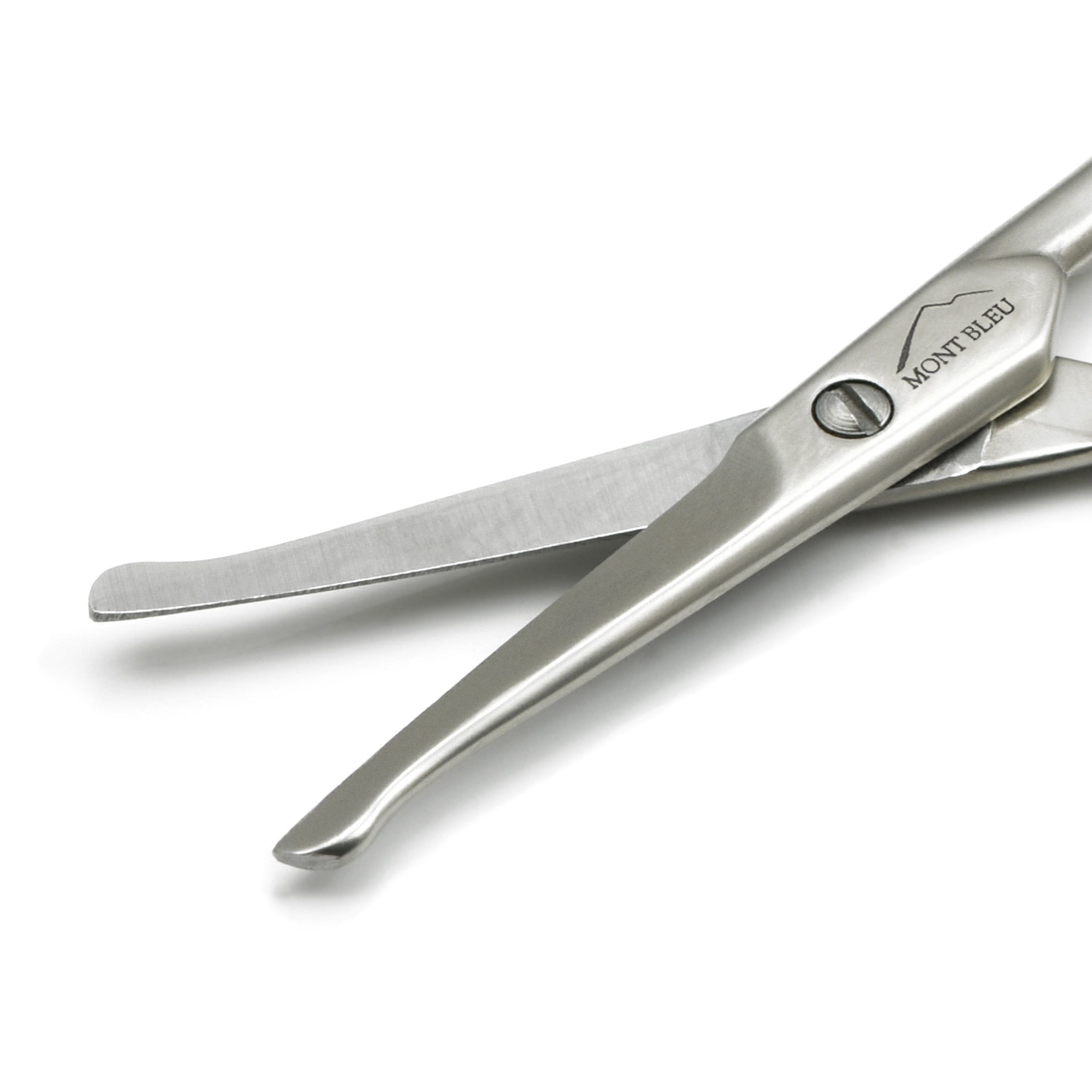 Mont Bleu Ear & Nose Hair Scissors, Carbon Steel, made in Italy Mont Bleu Ear & Nose Hair Scissors, Carbon Steel, made in Italy
