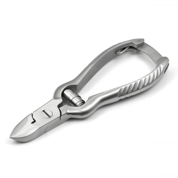 Mont Bleu Nail Pliers, Barrel Spring, made of Stainless Steel, hand finished in Solingen