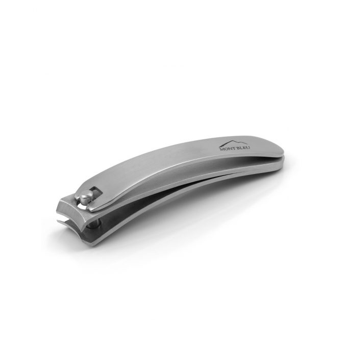 Mont Bleu Small Bent Nail Clippers, Stainless Steel