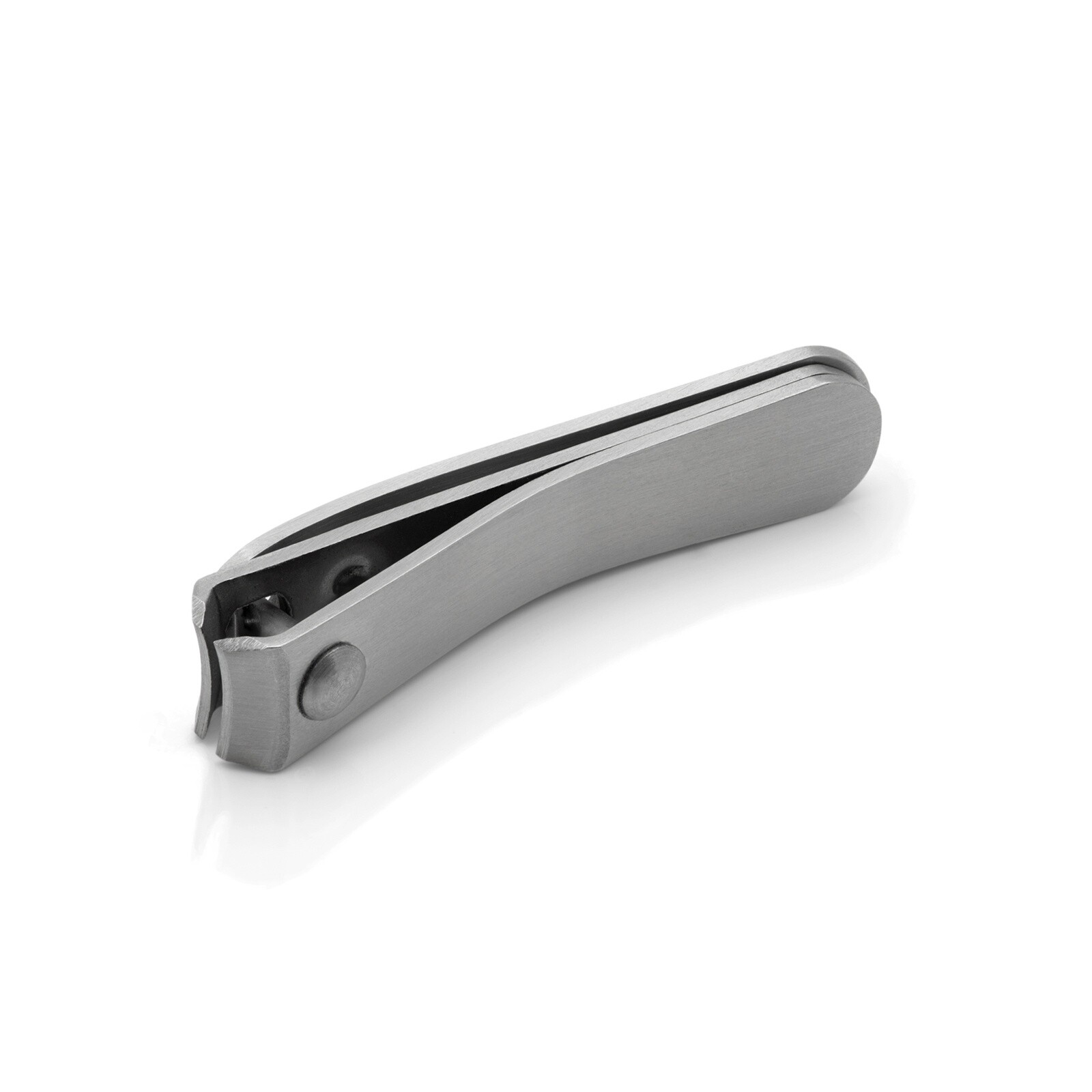 Mont Bleu Small Bent Nail Clippers, Stainless Steel
