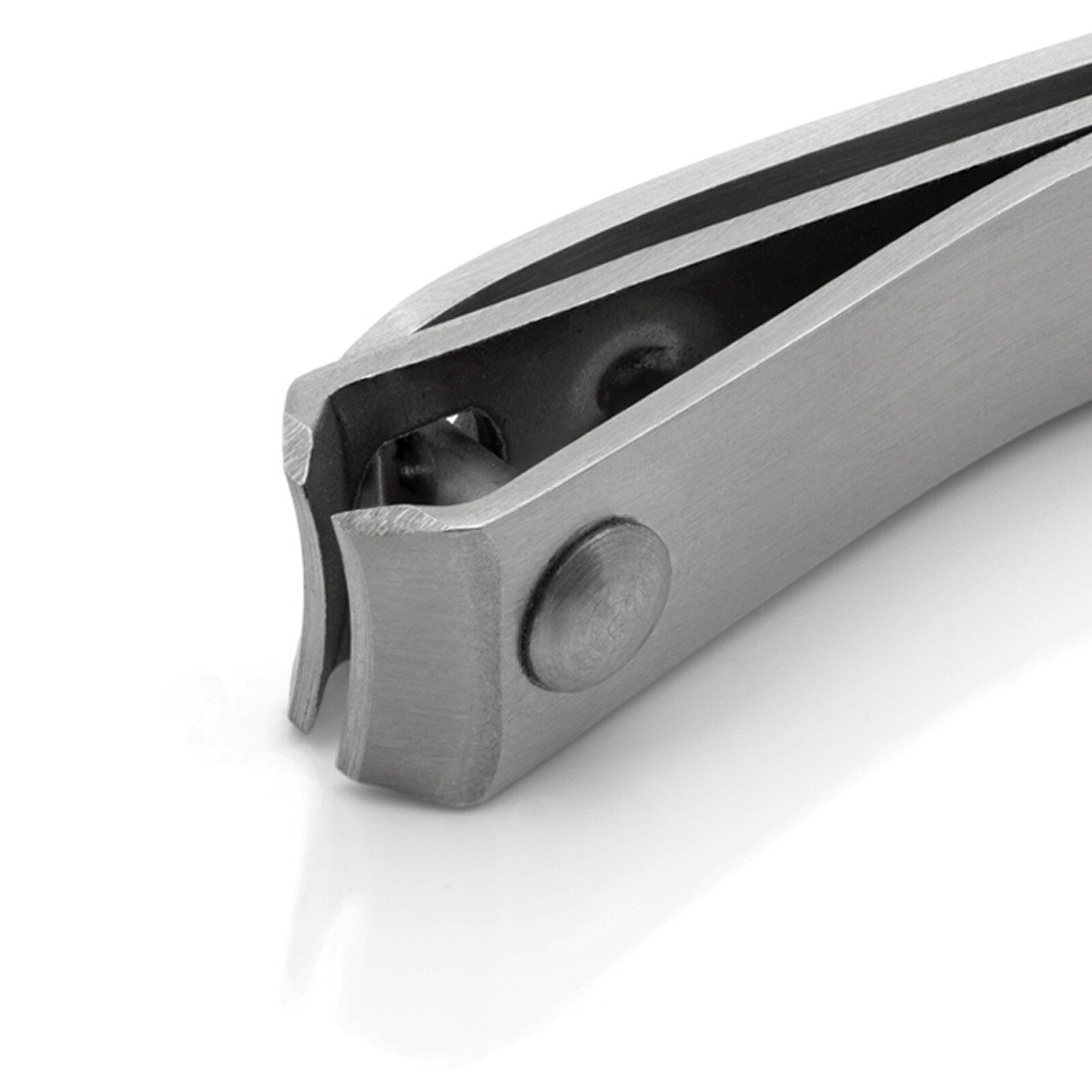 Mont Bleu Small Bent Nail Clippers, Stainless Steel