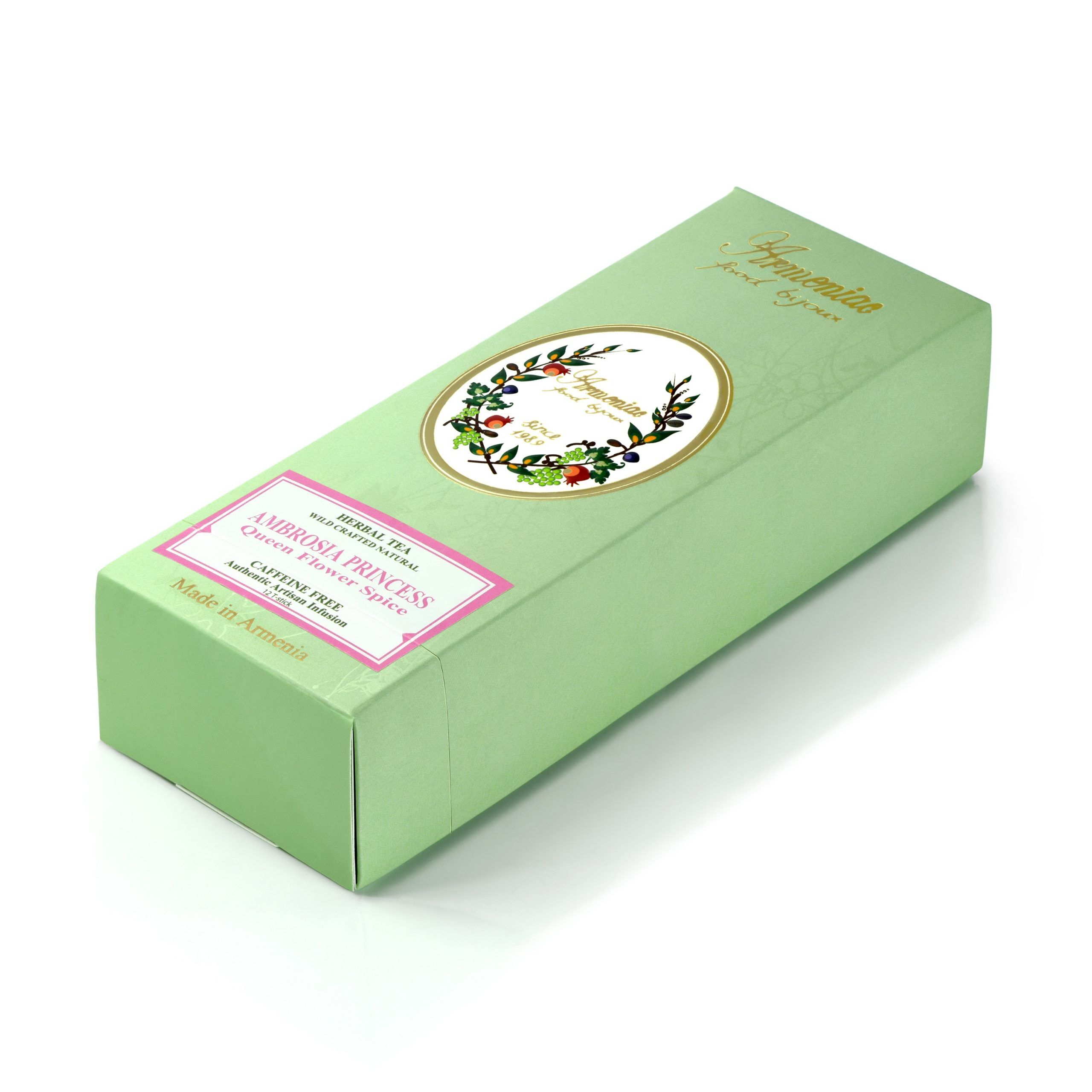 Armeńska Ambrosia Księżniczka – 100% Naturalna Dzika Rzemieślnicza Herbata Ziołowa z Luźnych Liści w T-Stick