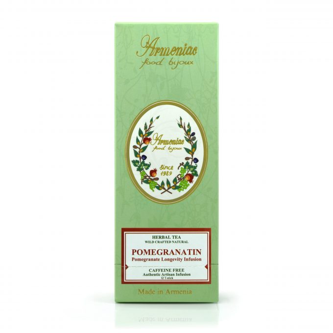 Armeniac Pomegranatin – 100% Natural Wild Crafted Loose Leaf Herbal Tea in a T-Stick
