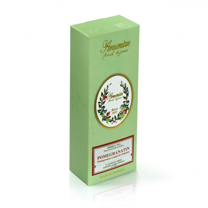 Armeniac Pomegranatin – 100% naturalna, dzika, sypana herbata ziołowa w T-Stick