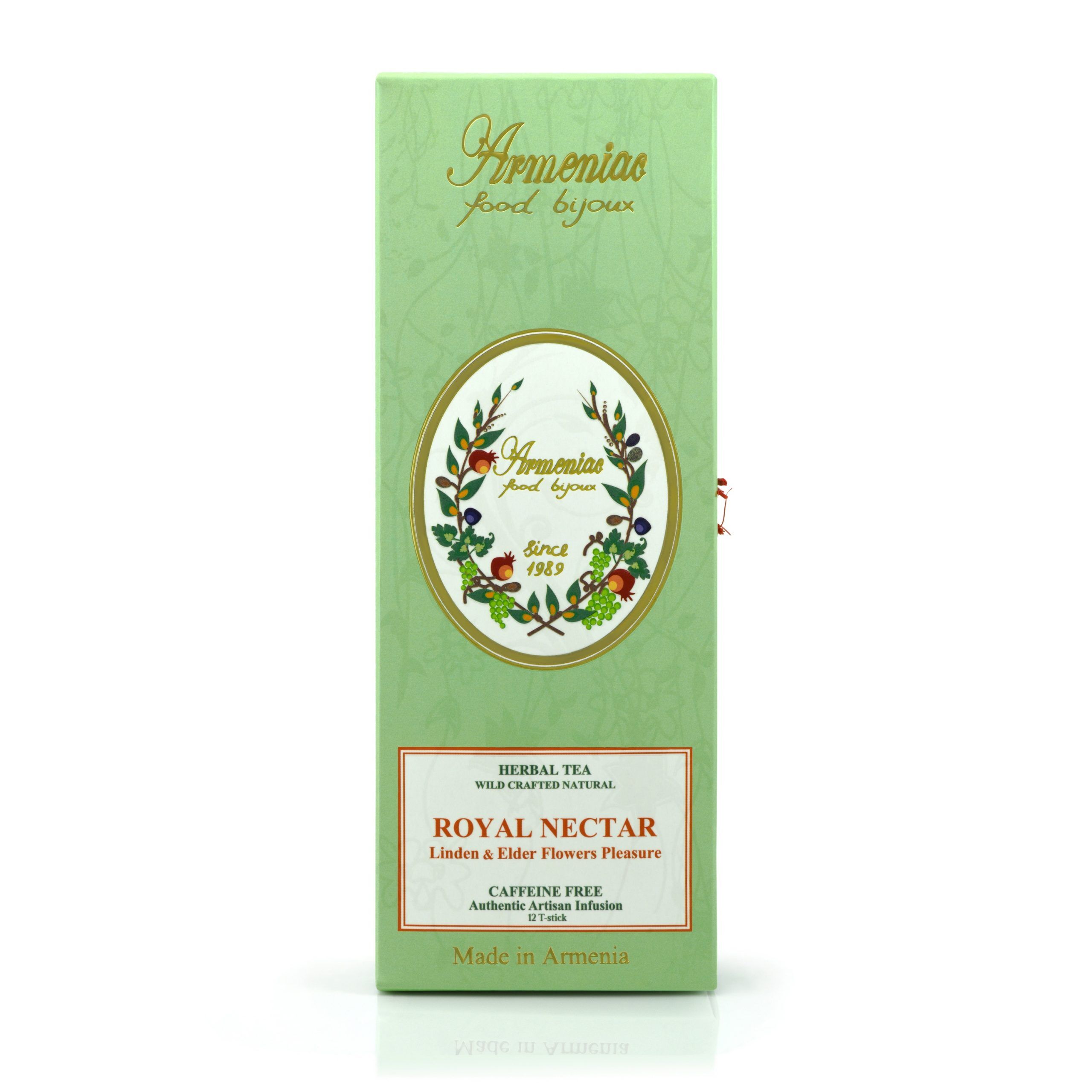 Armeniac Royal Nectar – 100% Natural Wild Crafted Loose Leaf Herbal Tea in a T-Stick