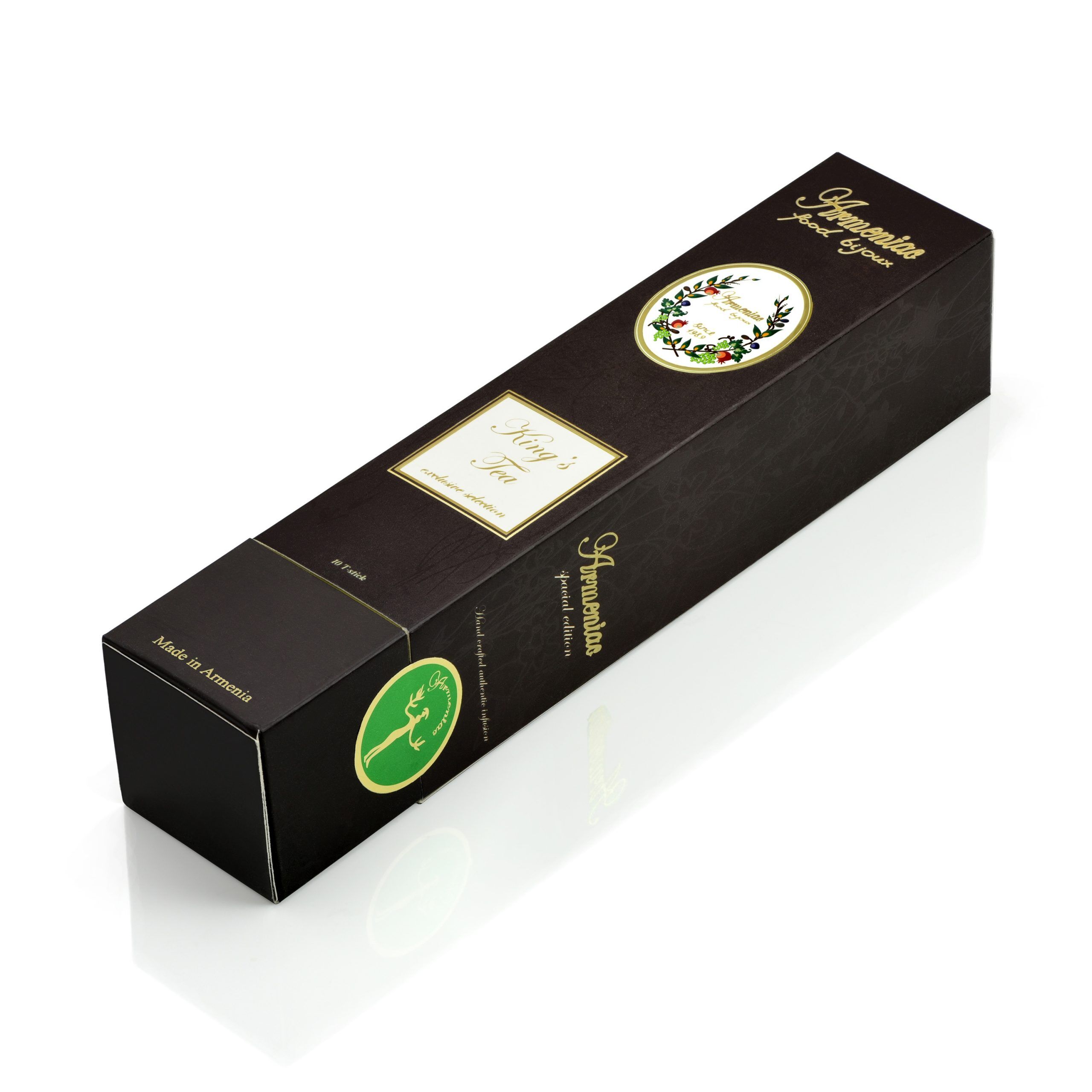 Armeniac King’s Tea – 100% Natural Wild Crafted Loose Leaf Herbal Tea in a T-Stick