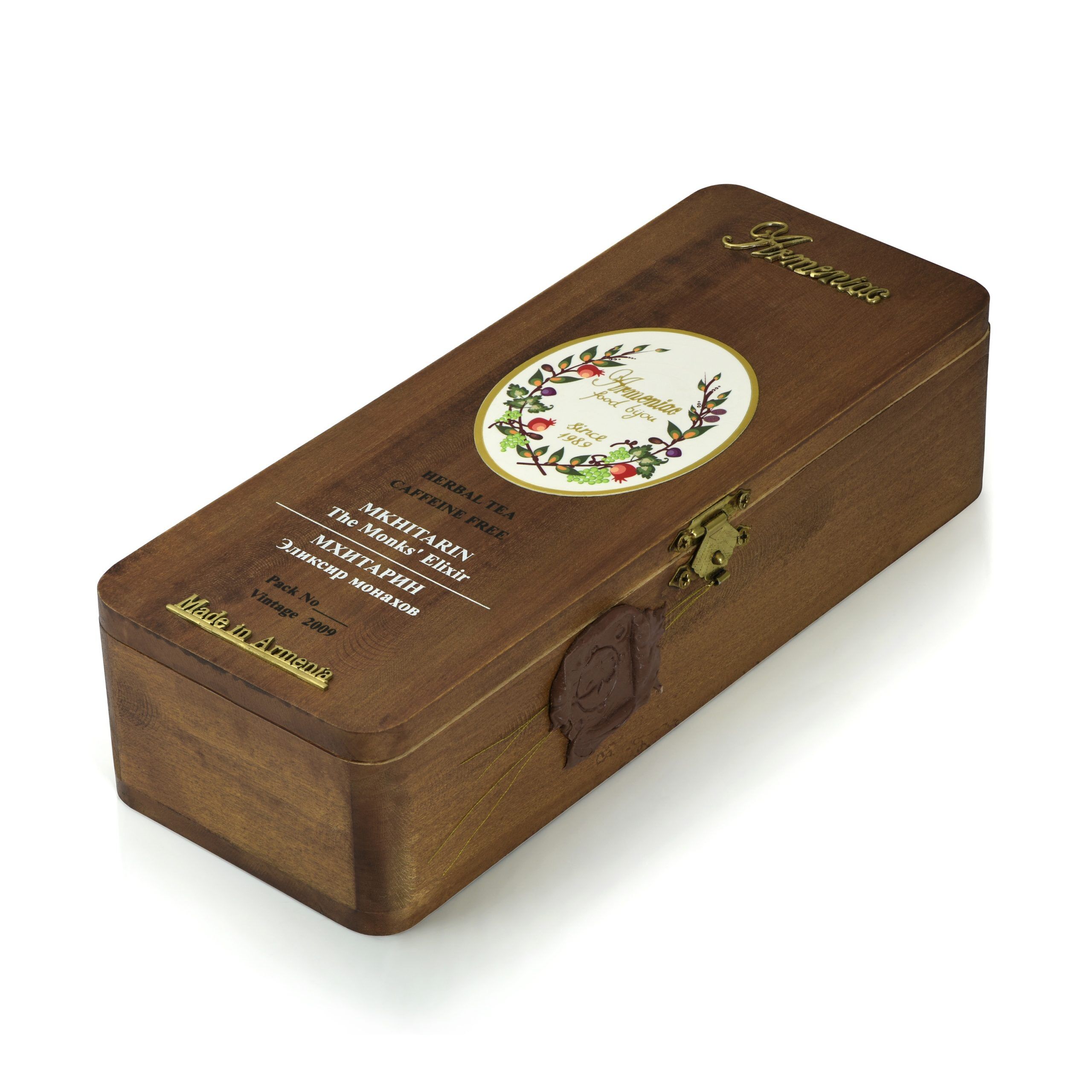 Armeniac Mkhitarin – 100% Natural Wild Crafted Loose Leaf Herbal Tea in a Wooden Box, 50 g Armeniac Mkhitarin – 100% Natural Wild Crafted Loose Leaf Herbal Tea in a Wooden Box, 50 g