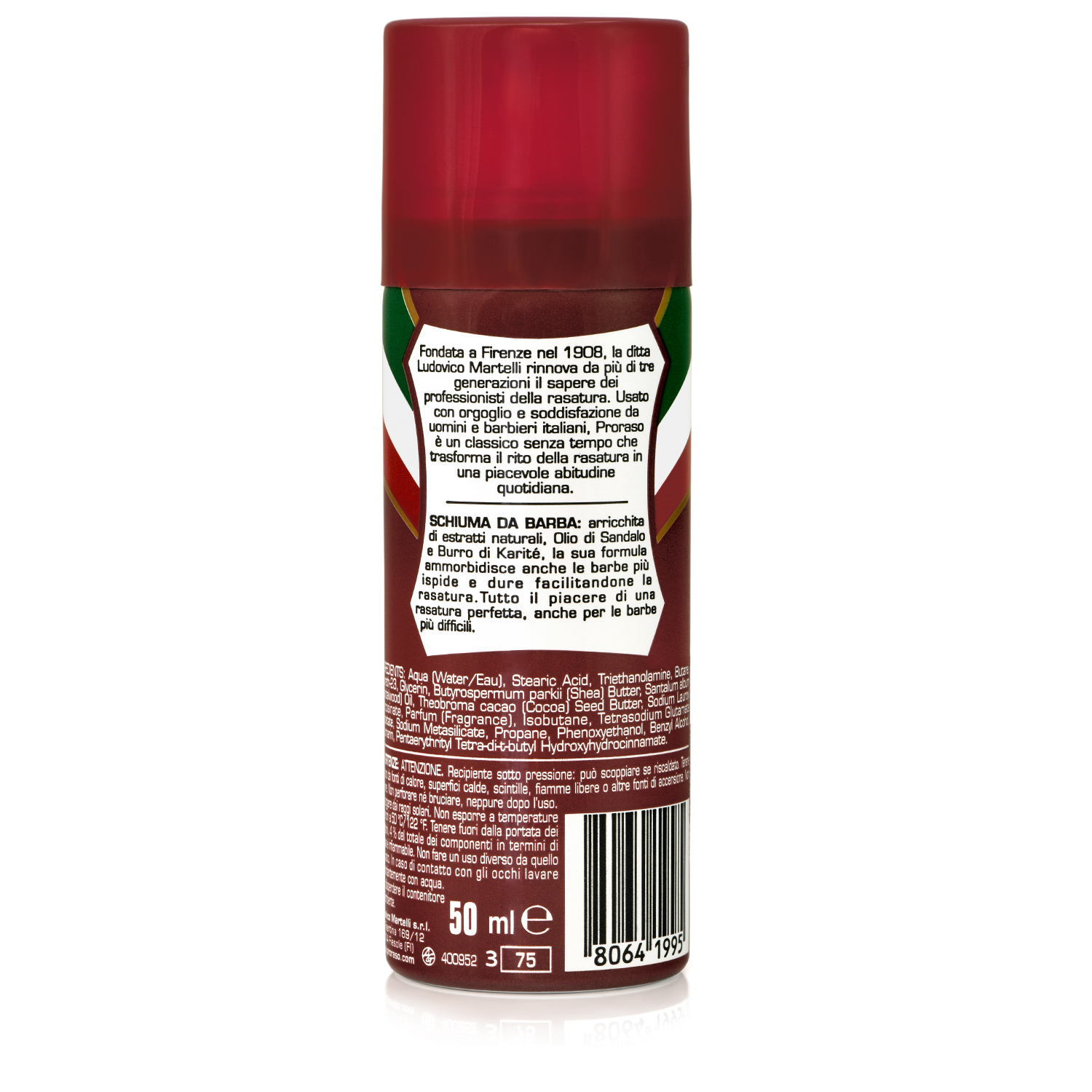 shaving foam 50 barbe Mont Bleu