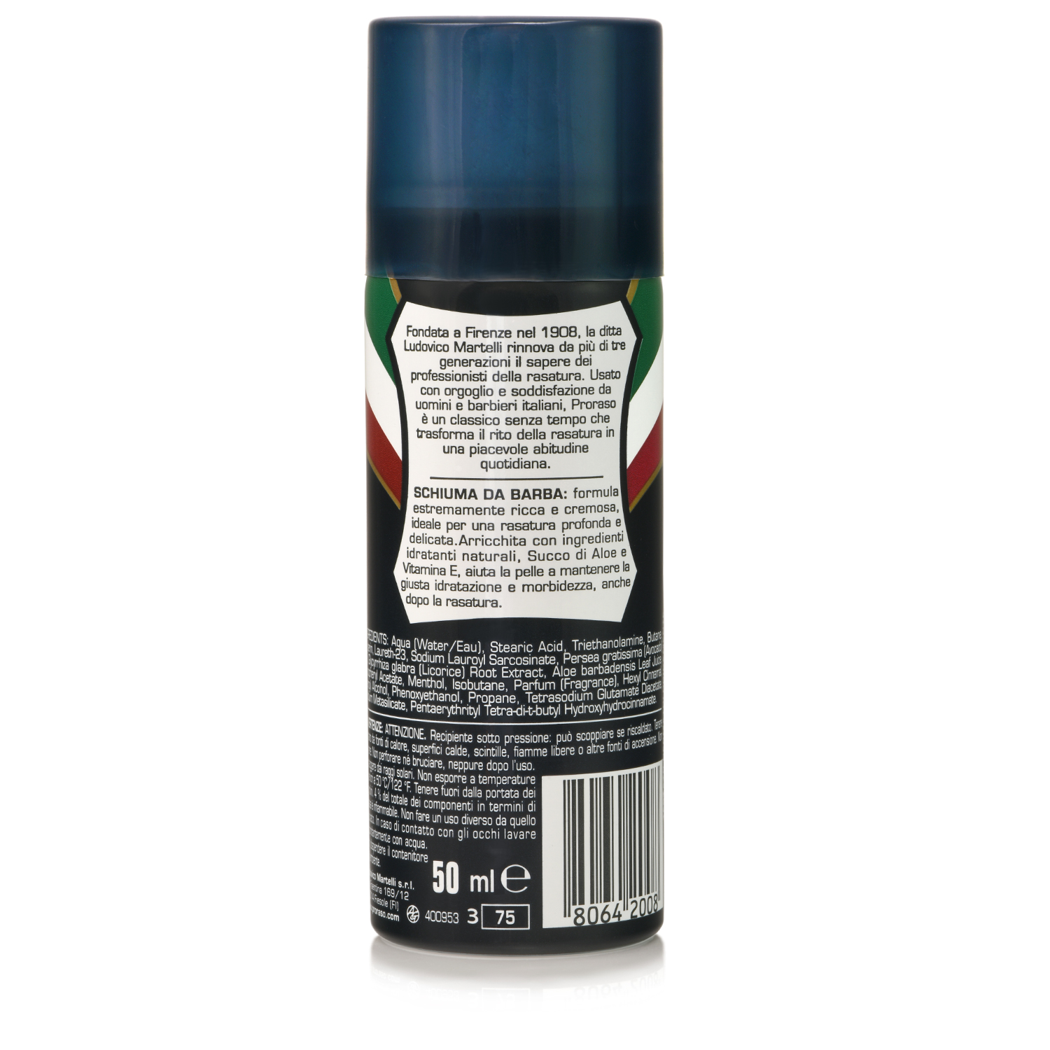 shaving foam 50 protettiva Mont Bleu