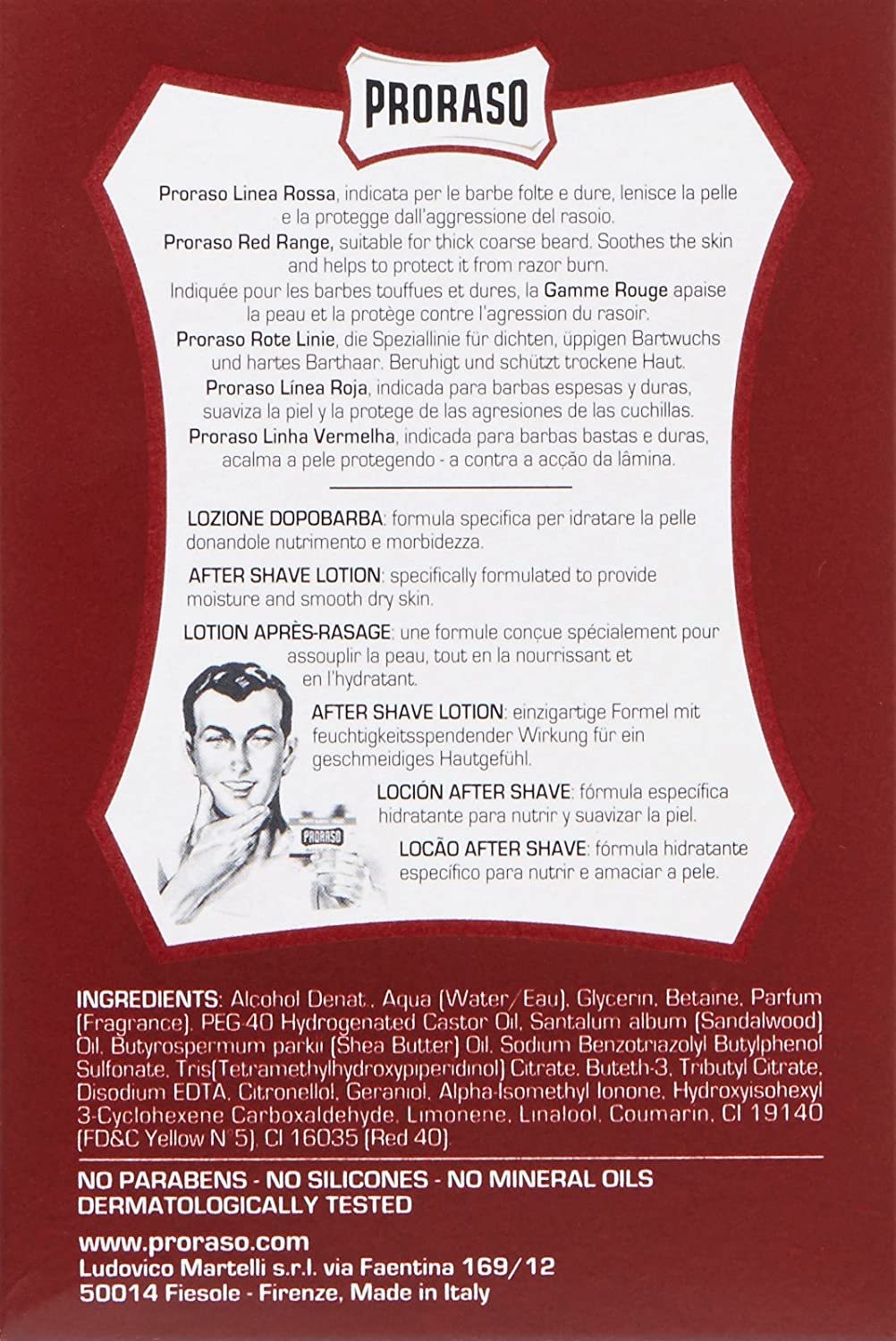 lotion après rasage grossier Mont Bleu