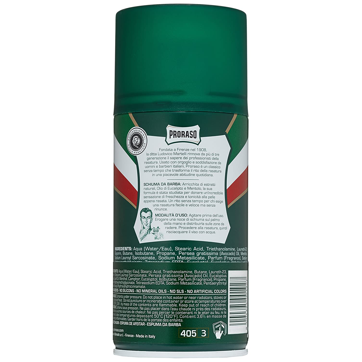 shaving foam Mont Bleu