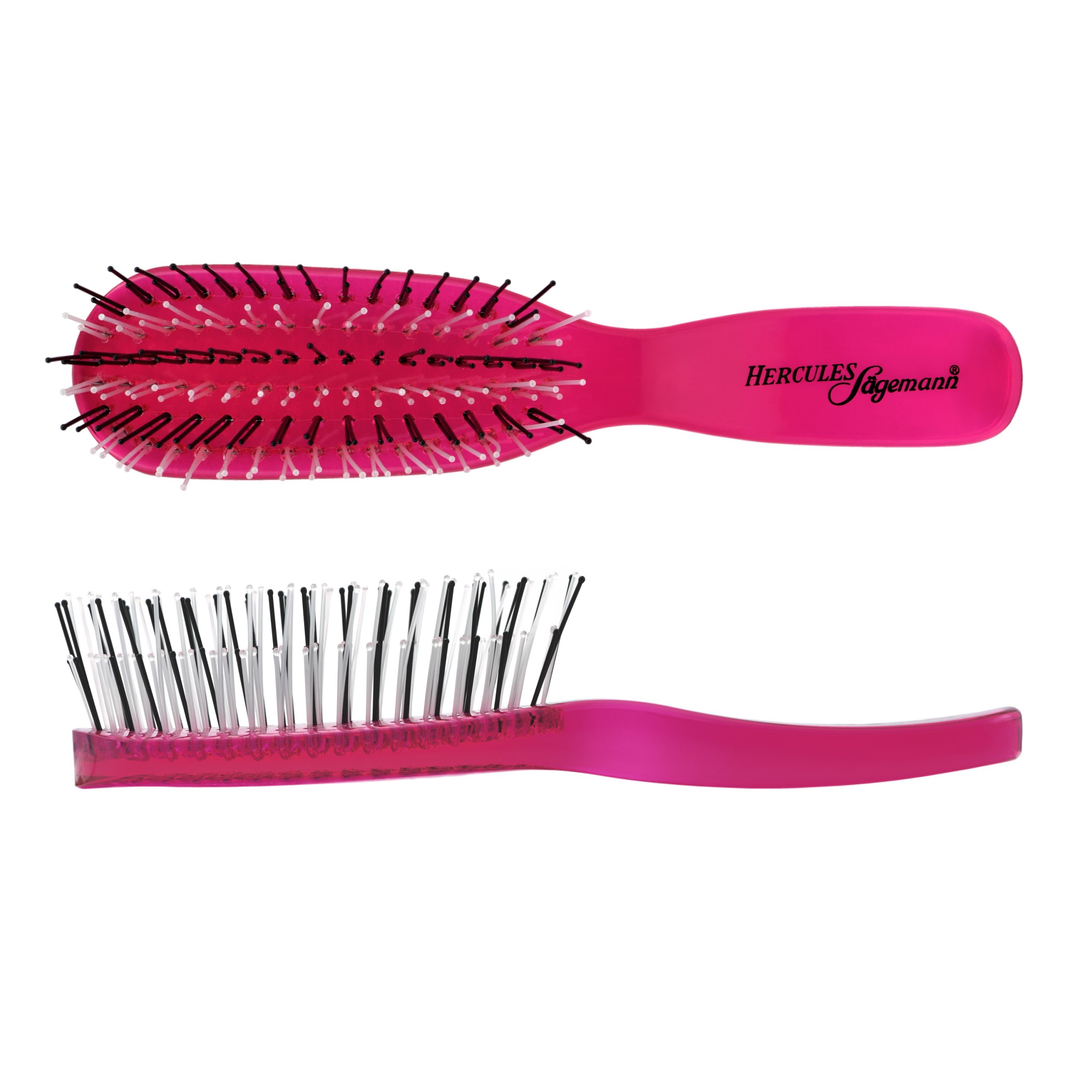 Hercules Sägemann Scalp Detangling Brush Junior 8106 Bright Pink