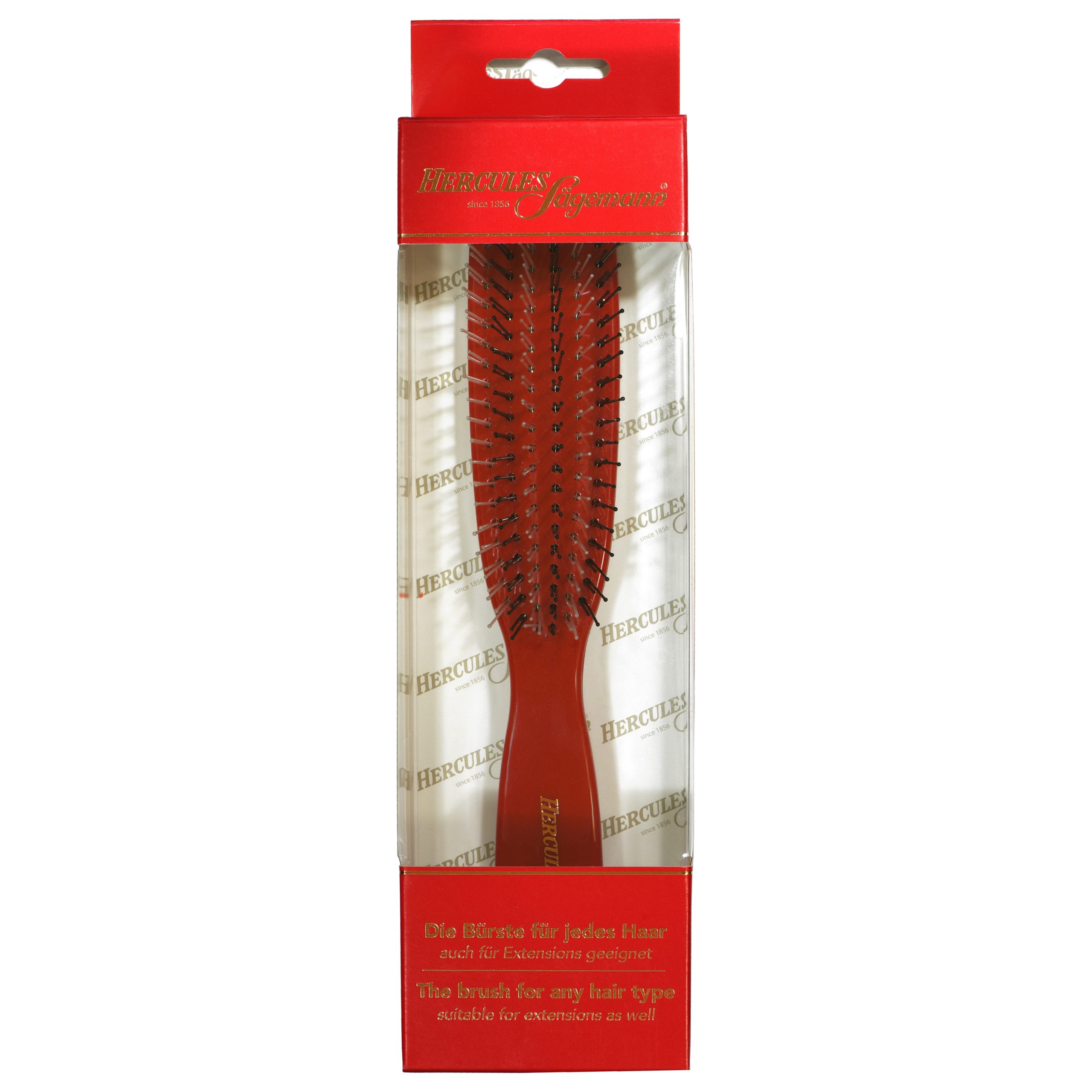 Hercules Sägemann Spazzola districante per cuoio capelluto 8207 Regali di compleanno rossi per donna e ragazza