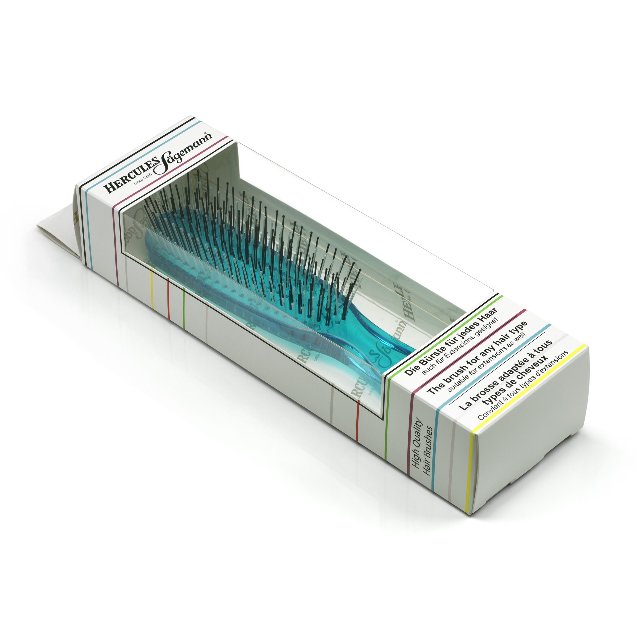 Hercules Sägemann Scalp Detangling Brush 8210 Turquoise