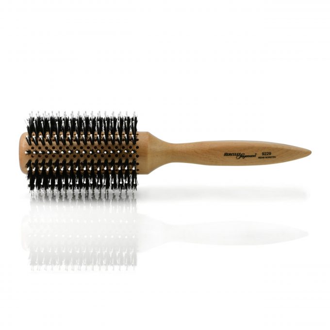 Hercules Sägemann Round Boar Bristle Hair Brush 9229, 37/73 mm