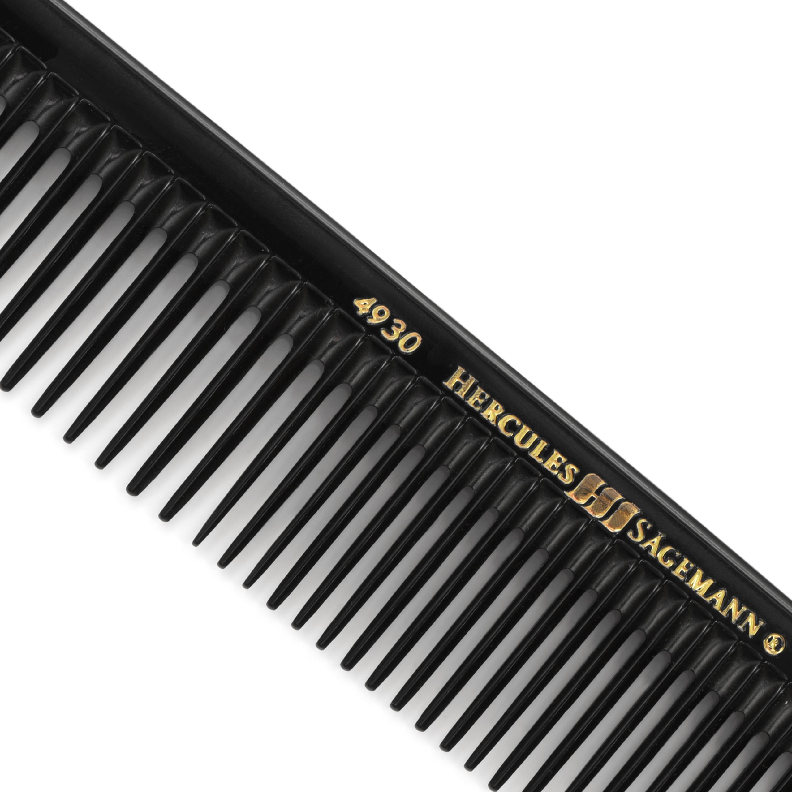 Hercules Sägemann NYH 4930 Styling Star Hair Comb, 7.5-Inch Length