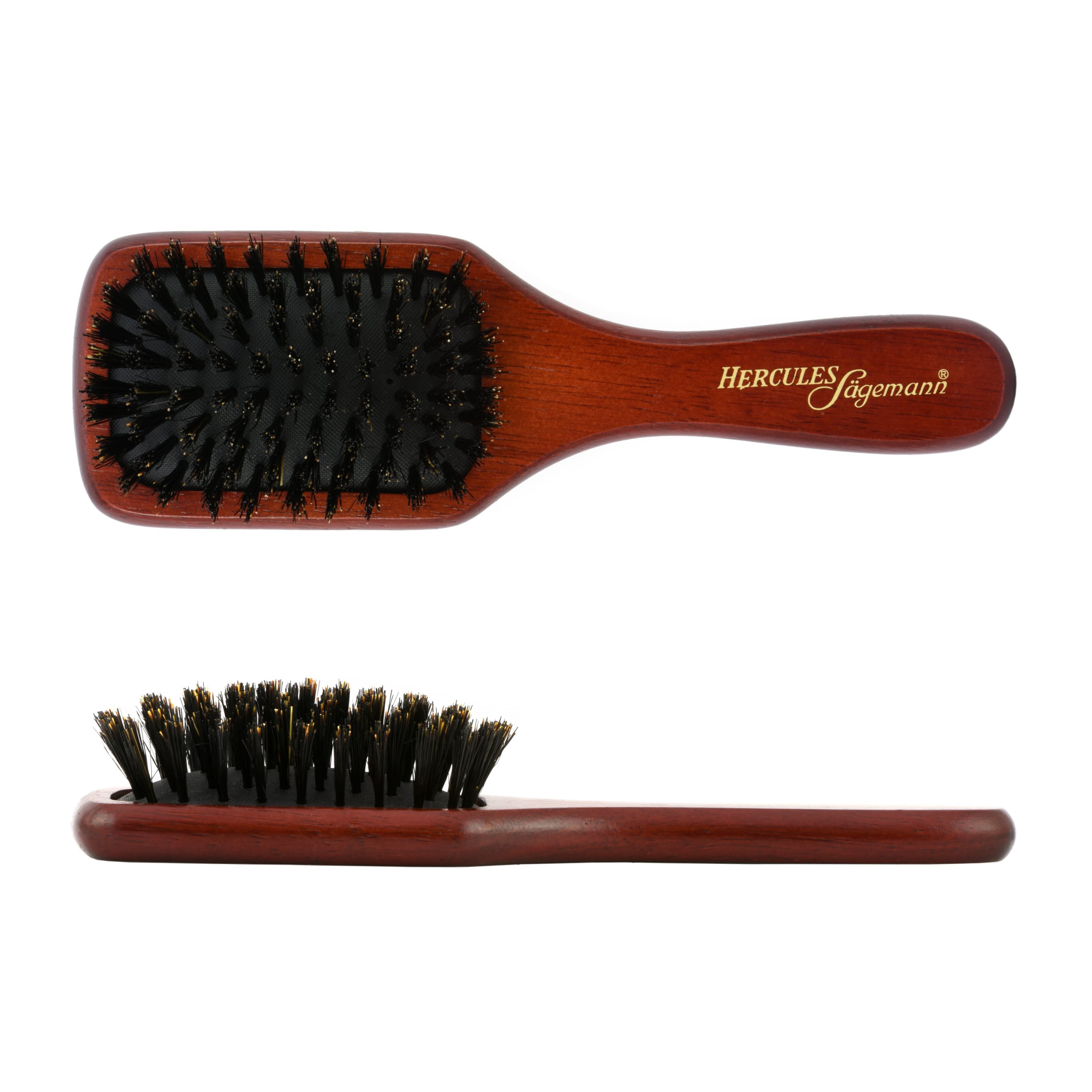 Hercules Sagemann 9646 Wood Brush Boar Bristles Square