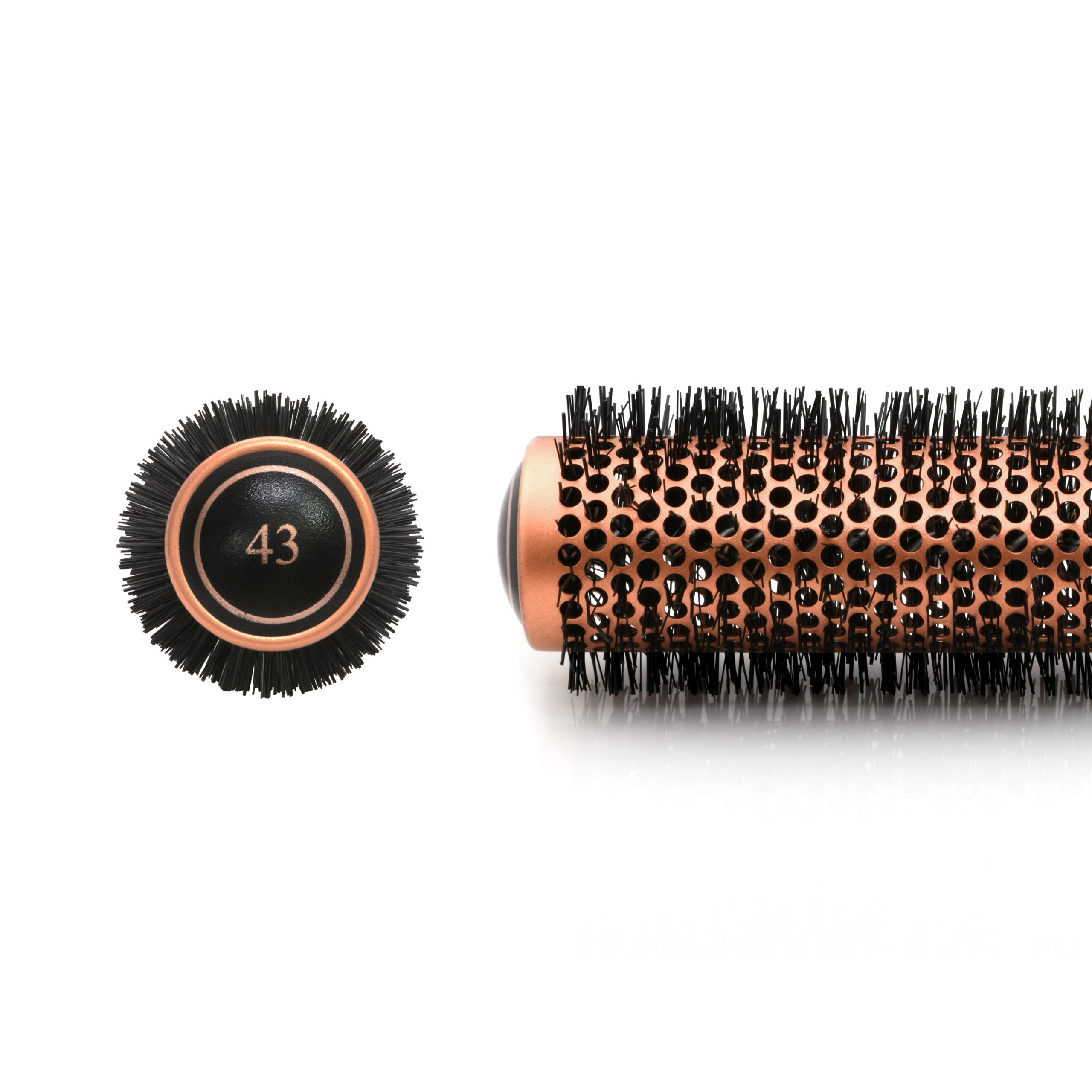 Hercules Sägemann Copper ceramic round Brush 43 mm 9143 Hercules Sägemann Copper ceramic round Brush 43 mm 9143