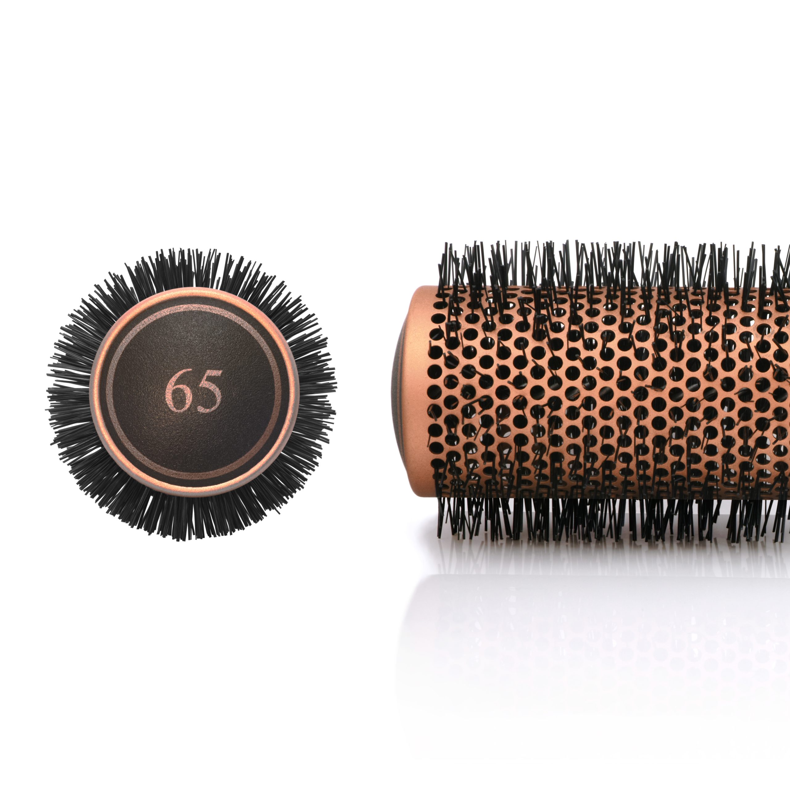 Hercules Sägemann Copper Collection Round Brush 9165